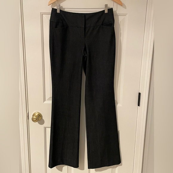 Express Design Studio Original Editor Pants Womens Sz. 2 Heathered Grey Gray EUC - Picture 1 of 5